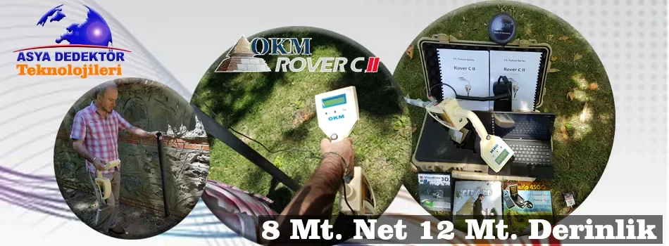 Yeraltı Radarı, OKM ROVER C2, yeraltı görüntüleme cihazı, toprakaltı görüntüleme, boşluk bulma cihazı